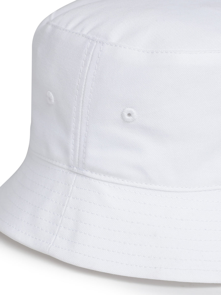 100% Cotton White Bucket Hat - Venture