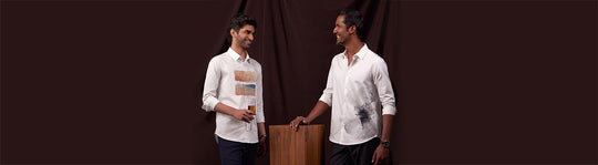  White Party Wear Shirts for Men