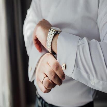 Grooms fashion - mandarin collar shirts