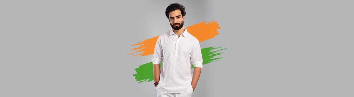 Kurta for men on republic day of india
