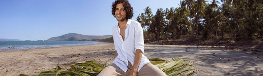 Linen White Shirt
