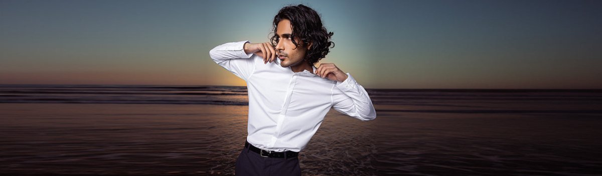 Mandarin collar shirt & style