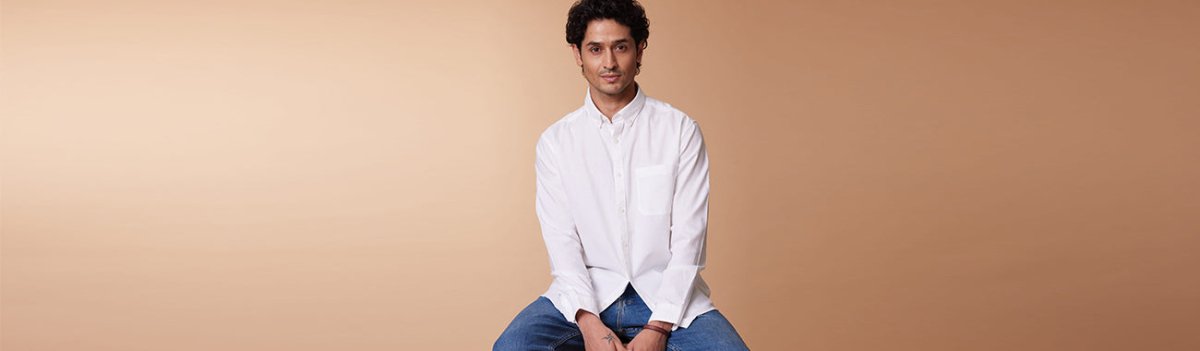 Oxford cotton button down