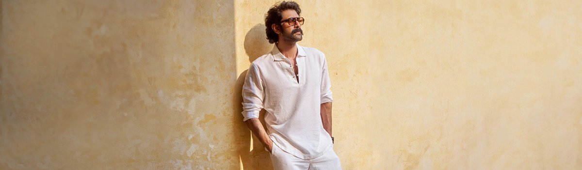 Effortless White Shirt & Linen Pants