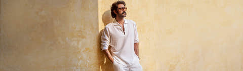 Effortless White Shirt & Linen Pants