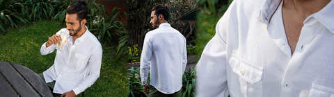 Wearing White shirts