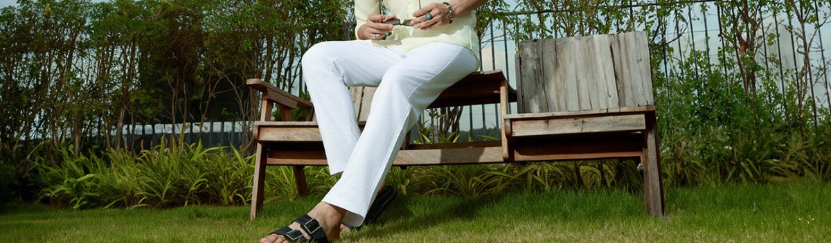 White Pants for Every Season: Linen, Cotton