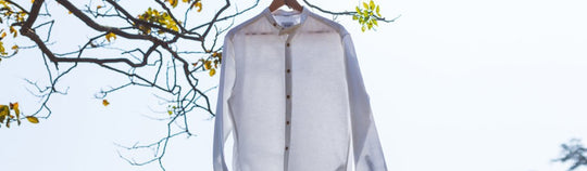 white stretch shirt
