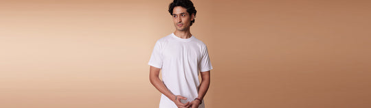 white Tshirt for men
