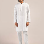 Nirvana White 100% Cotton Kurta