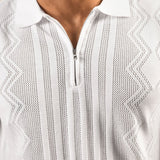 Open Collar T-shirt - Quatro