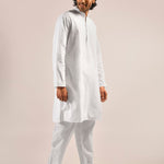 Nirvana White 100% Cotton Kurta