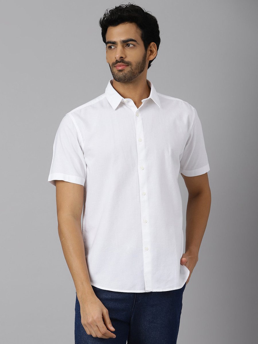 Half-sleeve Oxford Shirt -  Breeze