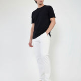 Essential Crew Neck T-Shirt Combo – White & Black