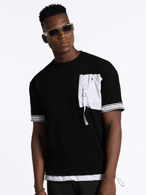 Black & White oversized t shirt