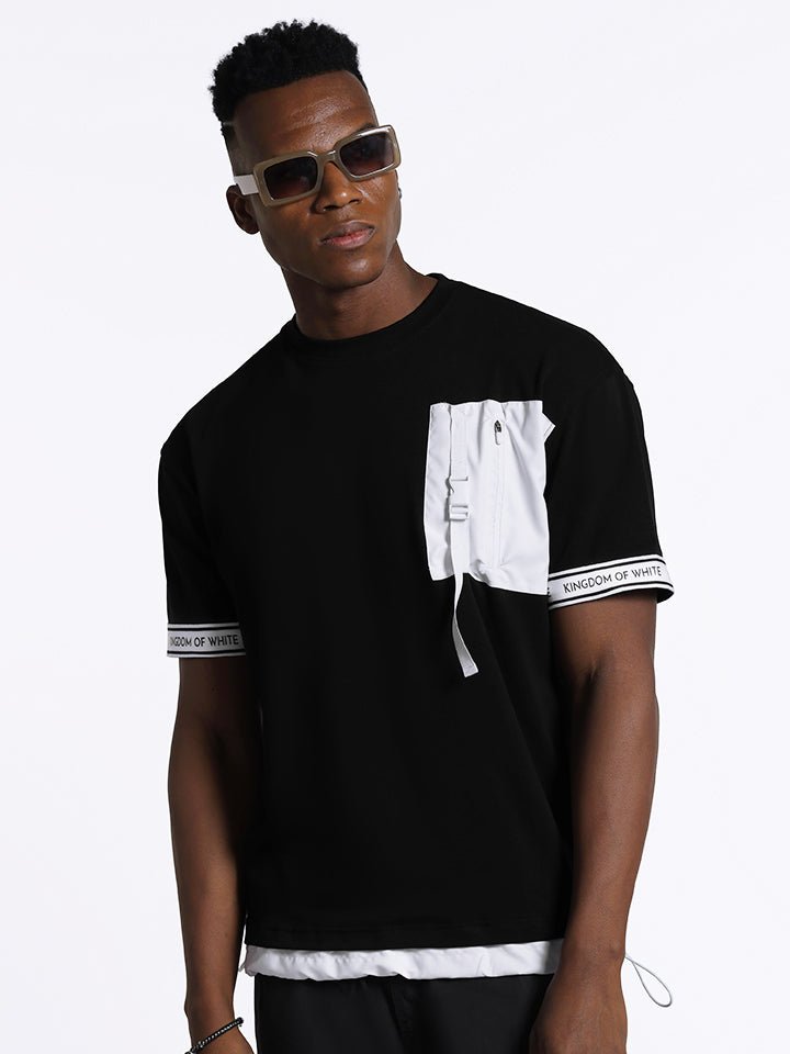 Black & White oversized t shirt