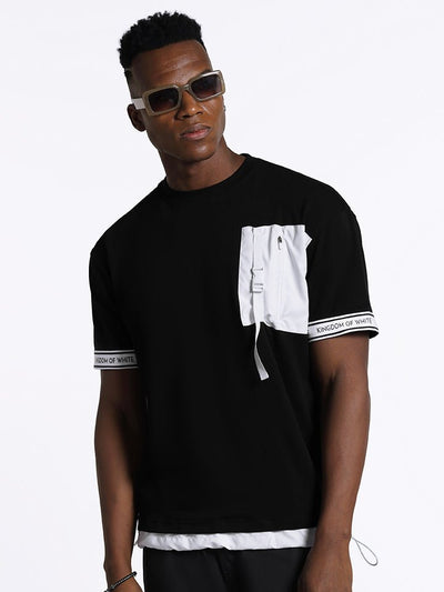 Black & White oversized t shirt