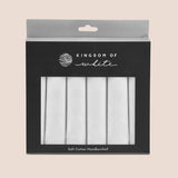 100% Cotton Handkerchief - Alpine (Pack of 6)