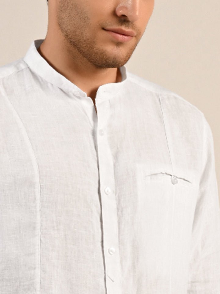 Timeless 100% Linen Shirt - Aspire