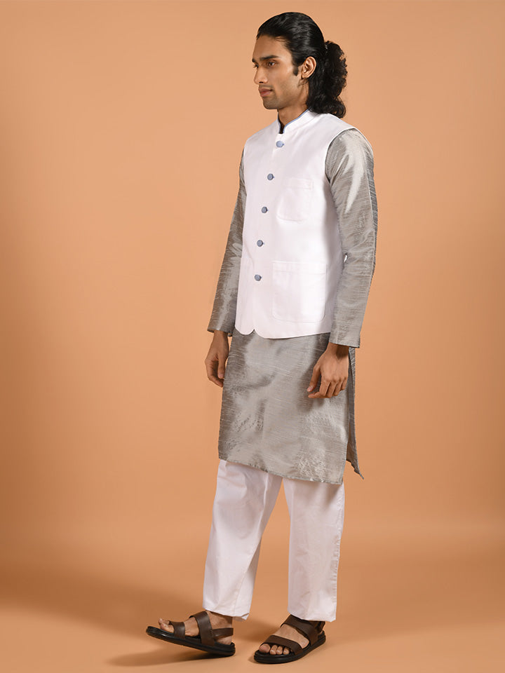 Sleeveless Bundi Jacket- Solace