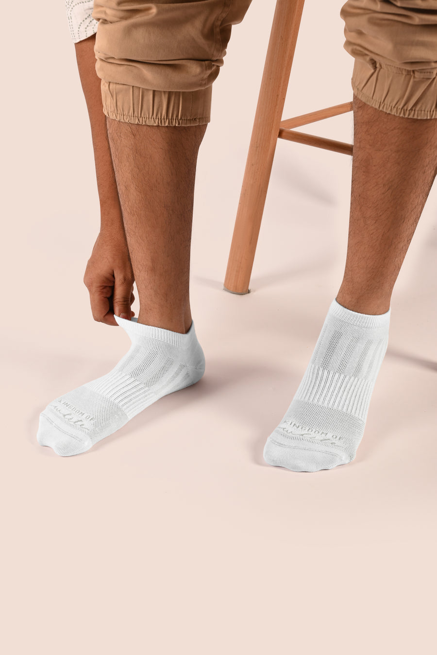 Cotton Ankle Socks - Pulse (Pack of 3)