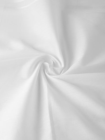 Alpine White 100% Cotton Handkerchief