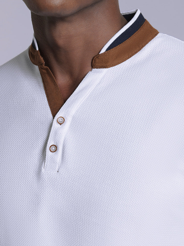 Mandarin Collar Polo - Victory