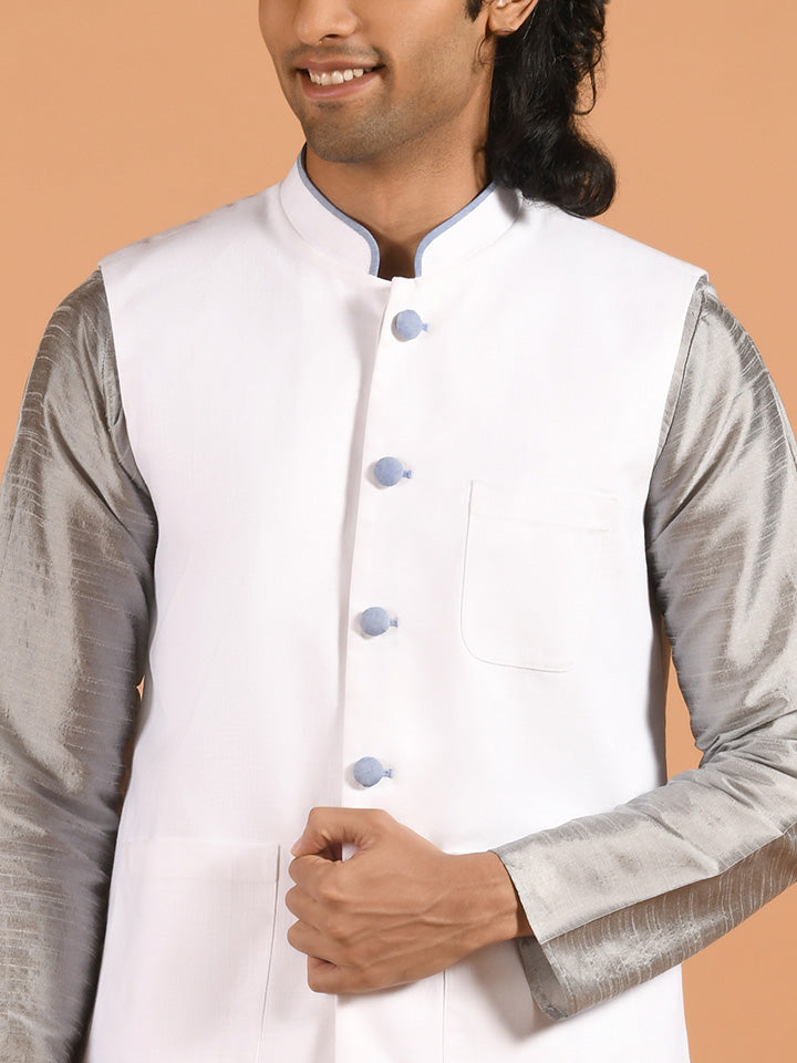 Sleeveless Bundi Jacket- Solace