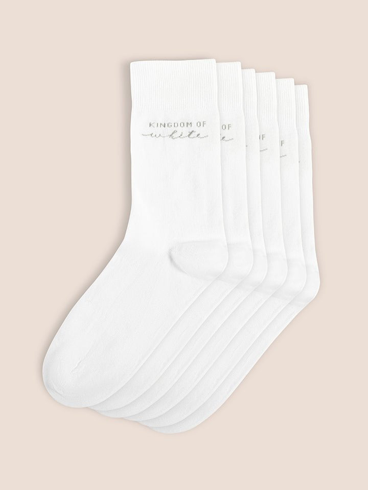 Knitted Cotton Socks - Flux (Pack of 3)