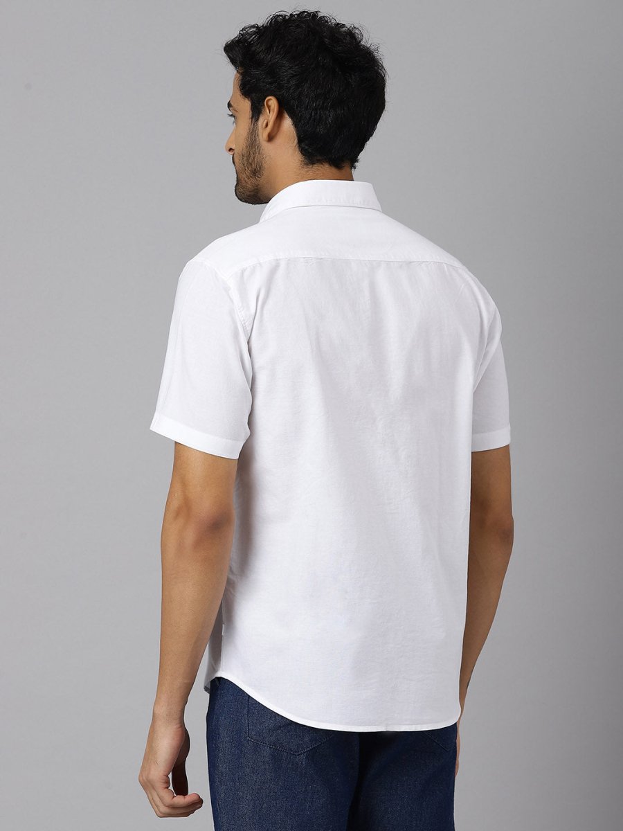 Half-sleeve Oxford Shirt -  Breeze