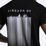 Fadeout White Gradient Contrast T-Shirt