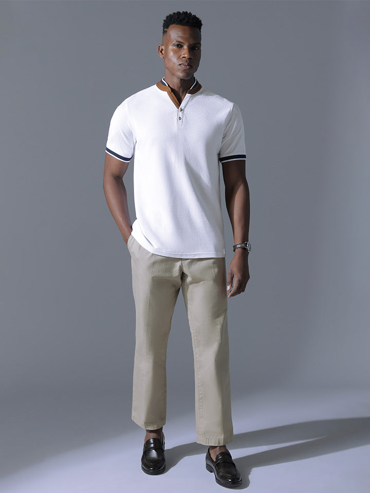 Mandarin Collar Polo - Victory