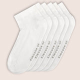 Cotton White Socks - Zoom (Pack of 3)