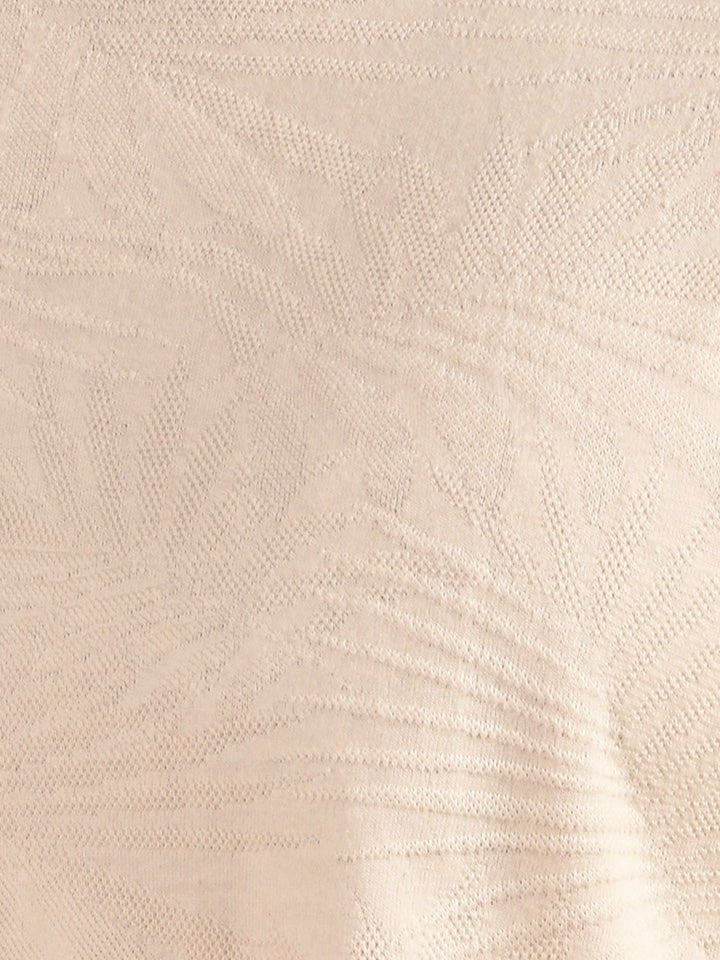 Off-White Drop Shoulder Crew Neck T-Shirt - Paradise