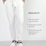 Elasticated Drawstring Joggers - Voyager
