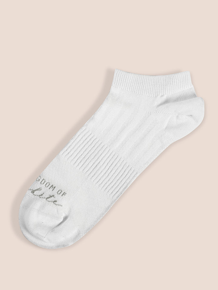 Cotton Ankle Socks - Pulse (Pack of 3)