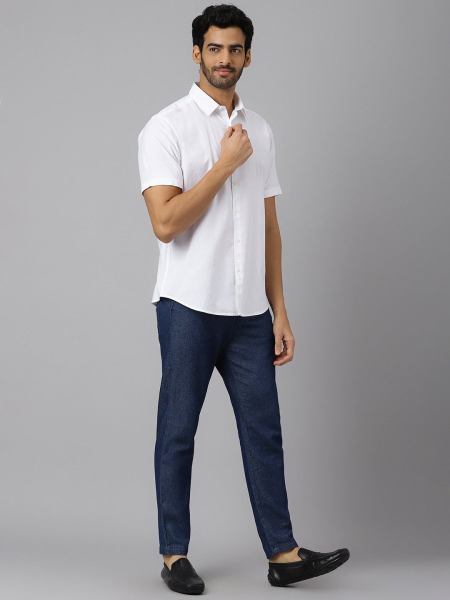 Half-sleeve Oxford Shirt -  Breeze