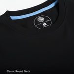 Cotton White Half t-shirt - Black & white combo pack - Habit