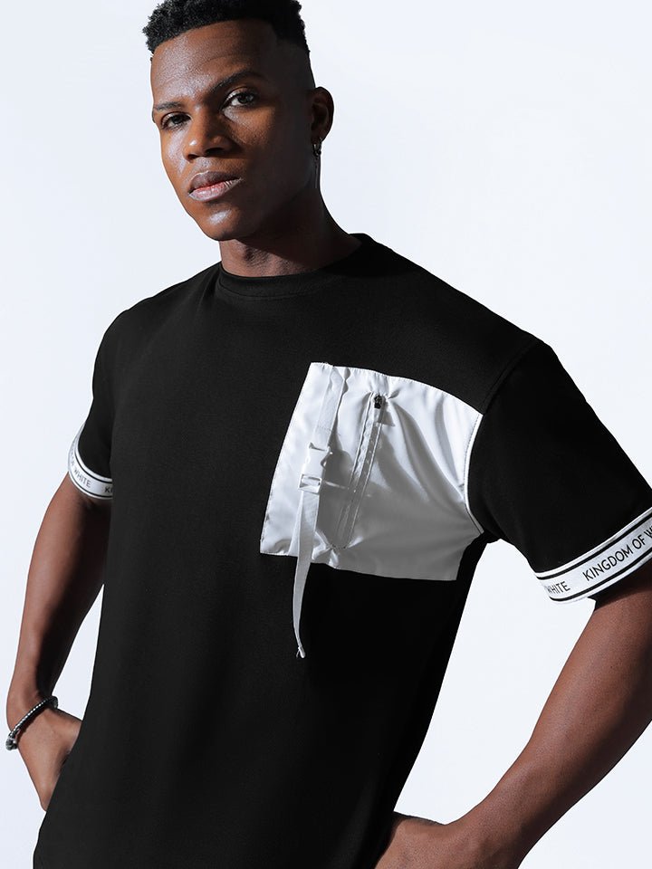 Black & White oversized t shirt