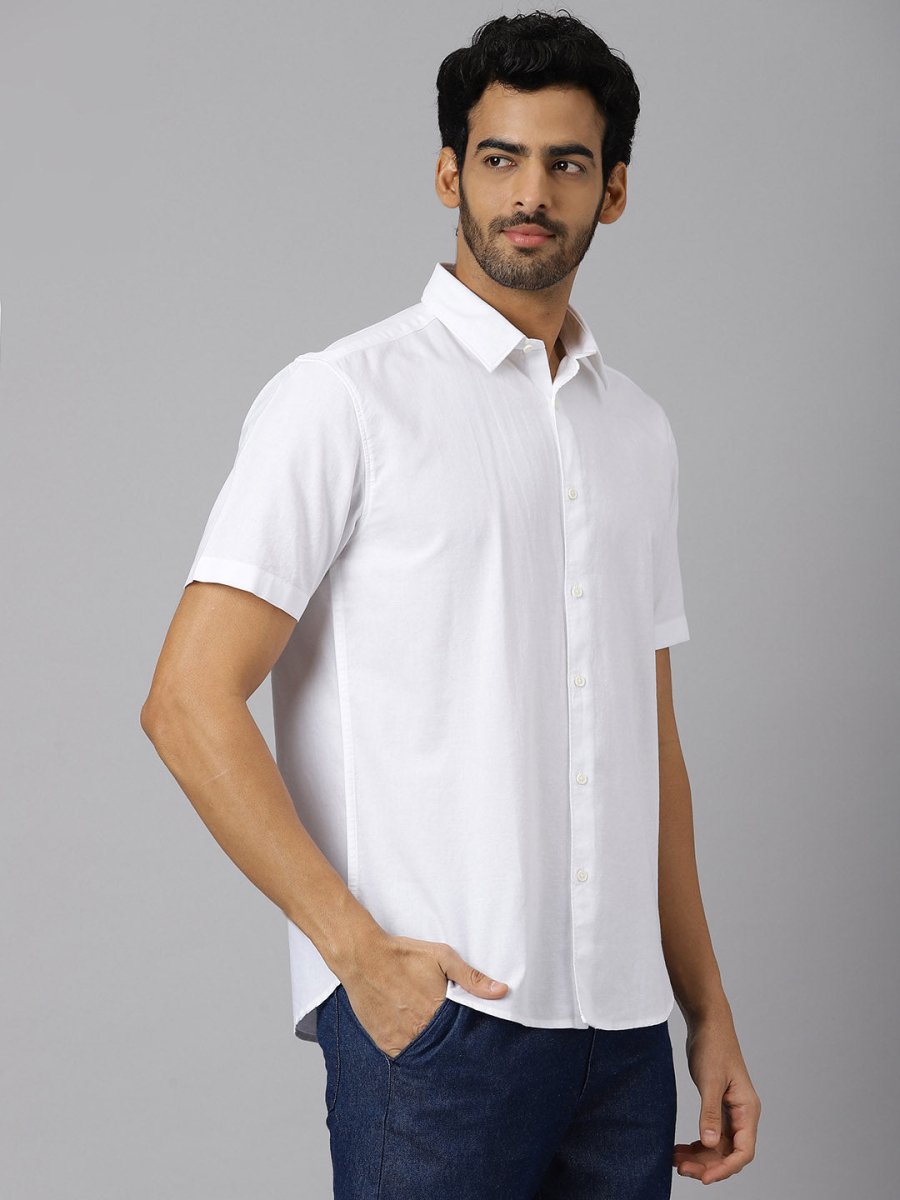 Half-sleeve Oxford Shirt -  Breeze