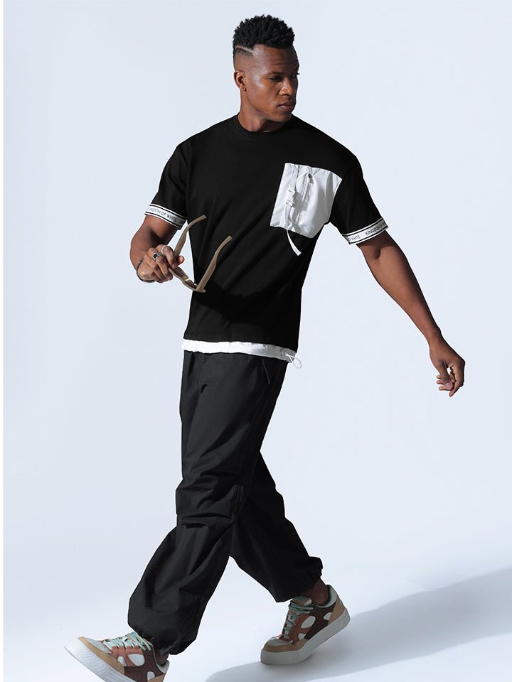 Black & White oversized t shirt