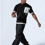 Black & White oversized t shirt