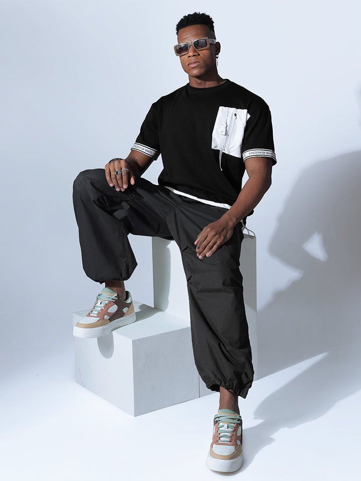 Black & White oversized t shirt