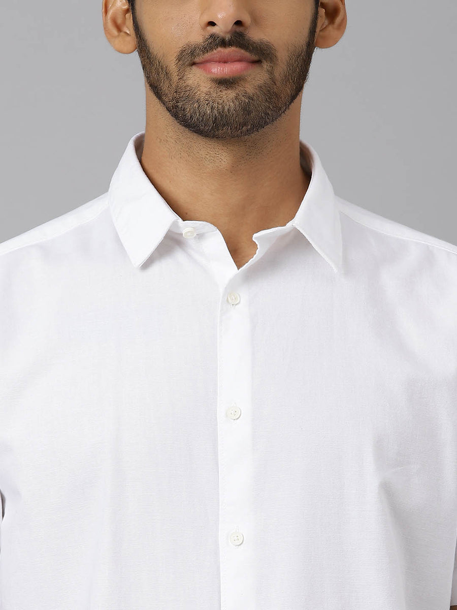 Half-sleeve Oxford Shirt -  Breeze