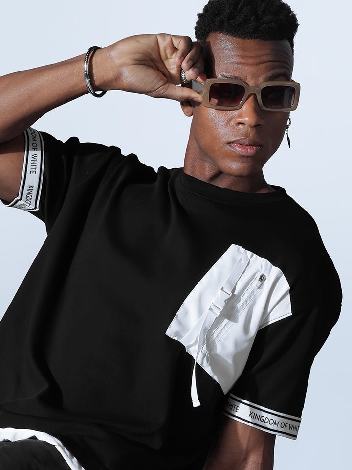 Black & White oversized t shirt