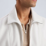 Oversized Full Zipper Jacket - Arctique