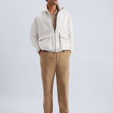 Oversized Full Zipper Jacket - Arctique