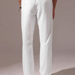 Men’s 100% Cotton White Joggers