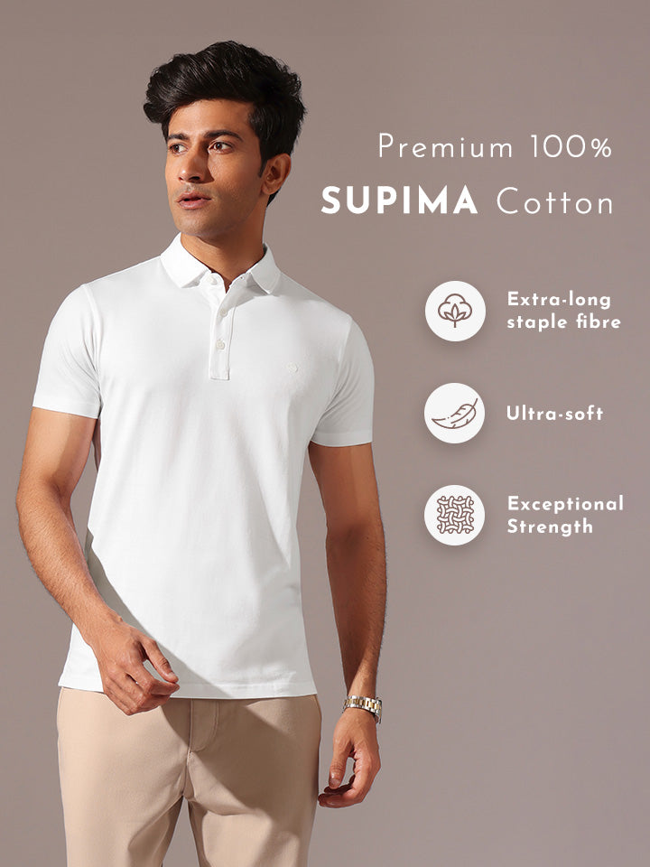 100% Supima Cotton Polo - Bliss