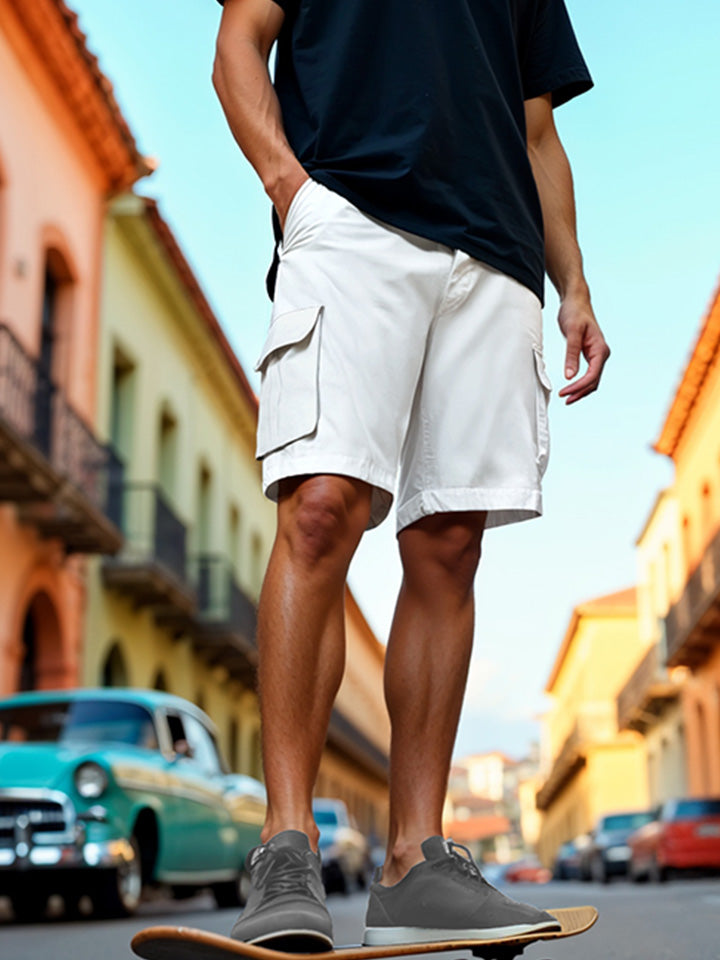 6-pockets Cargo Shorts - Downtown